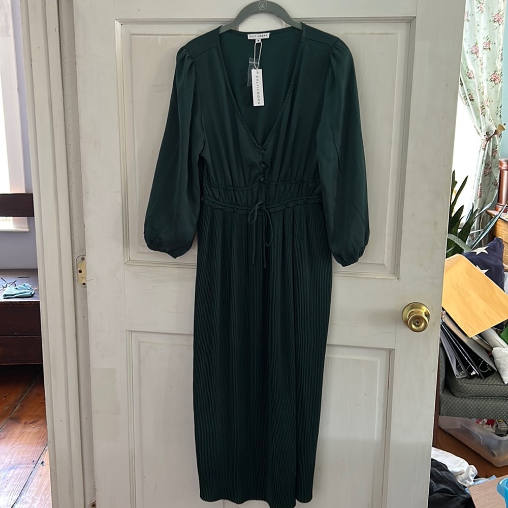 Baltic born satin mid dress